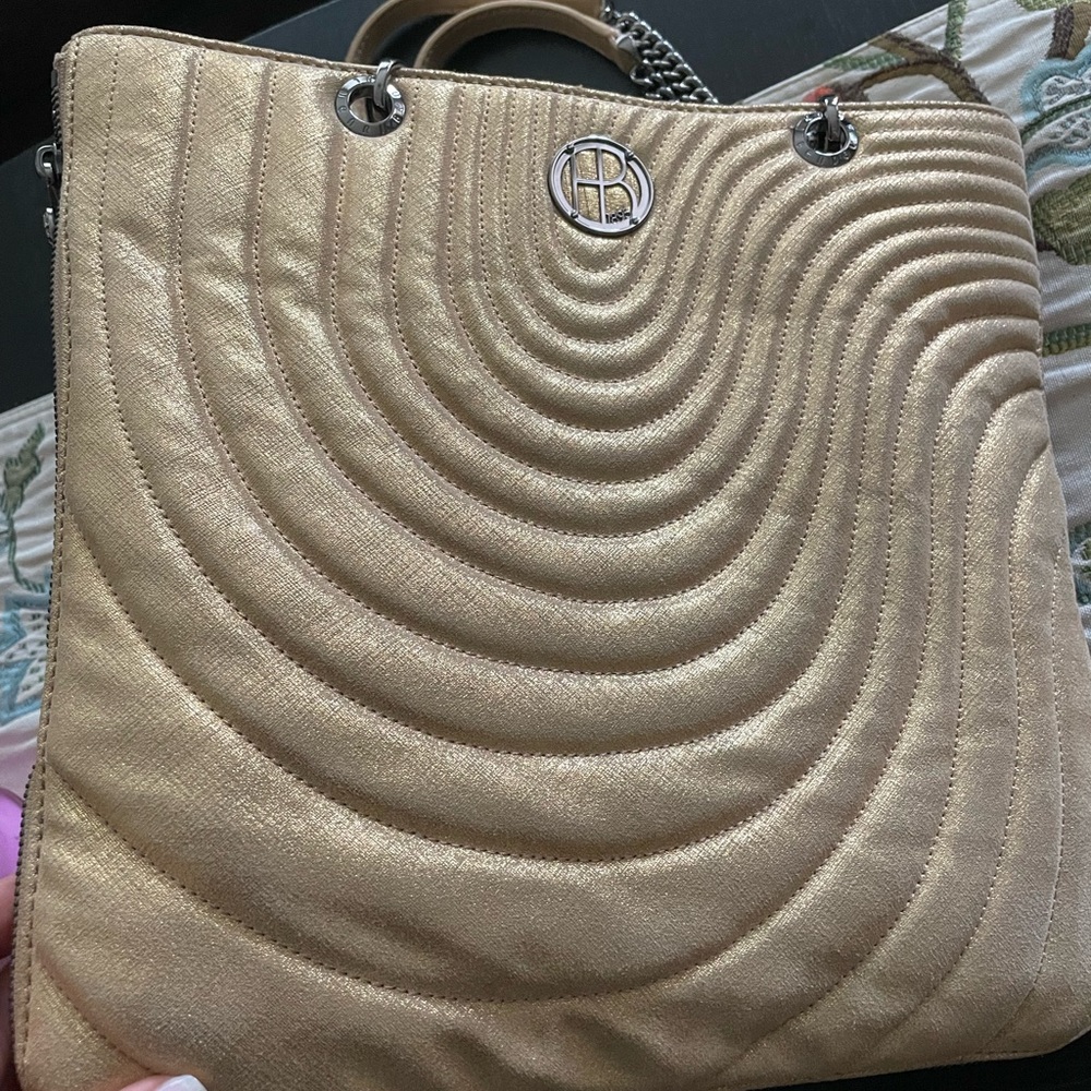 Henri Bendel 712 Gold Chain Link bag - Picture 2 of 10